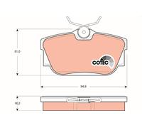TRW Plaquettes de frein Arrière pour VW Transporter T4 Minibus Plaquettes de