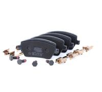 TRW Plaquettes de frein Avant pour RENAULT Clio III 3/5 portes (BR0/1, CR0/1)