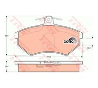TRW Plaquettes De Frein GDB1044 Pour Seat Cordoba 6K1 6K2