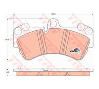 TRW Plaquettes De Frein GDB1547 Pour Porsche Cayenne 955