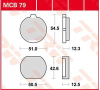 TRW Plaquettes De Frein MCB 079