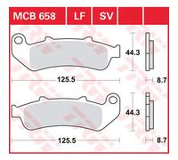 TRW Plaquettes De Frein Metal Fritté avec ABE