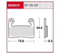 TRW Plaquettes De Frein Metal Fritté avec ABE