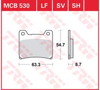 TRW Plaquettes De Frein Metal Fritté MCB 530 SH - LUCAS
