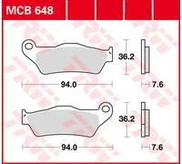 TRW Plaquettes De Frein Metal Fritté MCB 648 SH