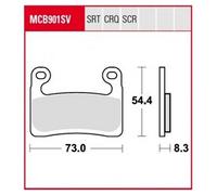 TRW Plaquettes De Frein Metal Fritté MCB 901 SV -