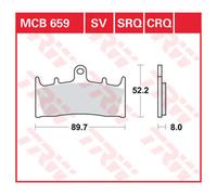 TRW Plaquettes De Frein organiques