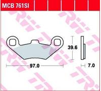Jeu de plaquettes de frein TRW MCB761SI