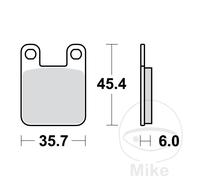 TRW Plaquettes de frein standards SCOOTER ALTN: 7320146
