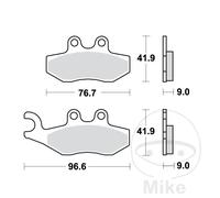 TRW Plaquettes de frein standards SCOOTER ALTN: 7320823