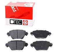TRW Plaquettes de freins Arrière avec indicateur d'usure Épaisseur 16,8mm GDB1525DTE Compatible avec RENAULT Kangoo 1 KC, KC0/1 Kangoo 1 Express FC, FC0/1, JAGUAR X-Type Berline X400, FORD