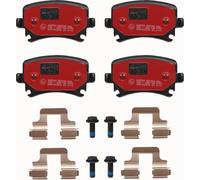 TRW Plaquettes de freins Arrière non préparé pour l'indicateur d'usure Épaisseur 17mm GDB1622DTE Compatible avec VW Golf 5 3/5 portes 1K1 Golf 6 3/5 portes 5K1, AUDI A3 Sportback 8PA A3 3/5 portes 8P1