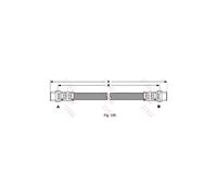 Flexible de frein TRW PHA343
