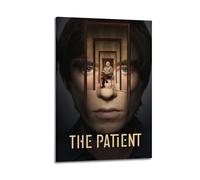 TRWHRYERYRH Affiches « The Patient » - Art mural décoratif - Toile vintage pour salon, chambre à coucher - 60 x 90 cm - Style cadre