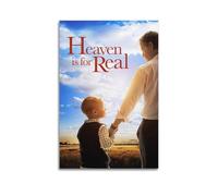 TRWHRYERYRH Heaven Is for Real2 - Affiches murales esthétiques - Décoration murale vintage sur toile pour salon, chambre à coucher - 30 x 45 cm - Style sans cadre