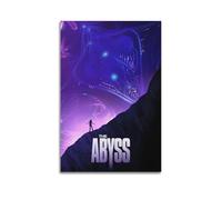 TRWHRYERYRH Poster du film The Abyss - Impression sur toile vintage pour salon, chambre à coucher - 30 x 45 cm - Sans cadre
