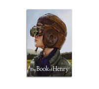 TRWHRYERYRH Poster du film The Book of Henry - Impression sur toile vintage pour salon, chambre à coucher - 60 x 90 cm - Sans cadre