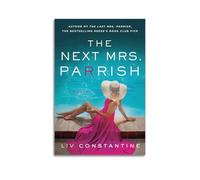 TRWHRYERYRH Poster mural esthétique avec inscription « The Next Mrs Parrish » - Décoration murale vintage pour salon, chambre à coucher, 50 x 75 cm - Style rétro