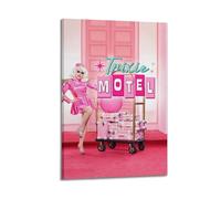 TRWHRYERYRH Trixie Poster mural décoratif vintage sur toile pour salon, chambre à coucher, 30 x 45 cm, style cadre