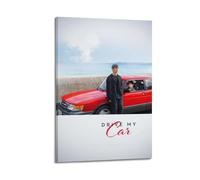 TRWQEVQWEG Drive My Car Poster sur toile - Impression d'art mural esthétique - Peinture d'art moderne pour salon - 30 x 45 cm - Style cadre