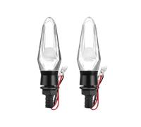 TRWWFEXO moto flèche clignotante Accessoires moto clignotants LED lentille entièrement transparente Mi&ni ambre clignotant lampe pour 12 V 2025