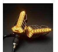 TRWWFEXO moto flèche clignotante Clignotant LED 12 V pour moto, feu clignotant universel ABS pour TNT 125, pour Tuareg 660, RX125 SR 50, pour 350E