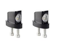 TRWWFEXO Moto flèche clignotante Mi&ni garde-boue 2 en 1 clignotants à LED feux freinage arrière Pour Sportster Pour Dyna Pour Softail Pour Low Pour Rider Pour Bob XL