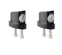 TRWWFEXO Moto flèche clignotante Mi&ni garde-boue 2 en 1 clignotants à LED feux freinage arrière Pour Sportster Pour Dyna Pour Softail Pour Low Pour Rider Pour Bob XL