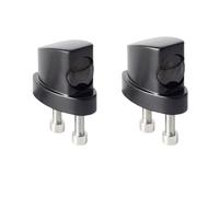 TRWWFEXO Moto flèche clignotante Mi&ni garde-boue 2 en 1 clignotants à LED feux freinage arrière Pour Sportster Pour Dyna Pour Softail Pour Low Pour Rider Pour Bob XL