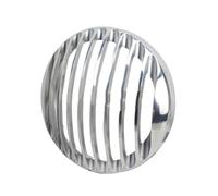 TRWWFEXO Moto grille lampe phare Moto 5.75 "rétro Phare Gril Garde Anneau Couverture Protection Pour XL 1200 883 2004-2014