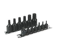 Trx-Star Douille Embout Set 13pc 0.6cm & 1cmSq Lecteur AK5584 Sealey Neuf