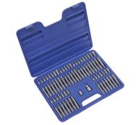 Trx-Star / Sécurité Hex / Ribe / Emnout Spline Set 74pc 1cm & 1.3cmSq Lecteur Ak