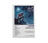 TRXU A Boogie Wit Da Hoodie SZN - Poster décoratif sur toile de couverture d'album pour chambre à coucher - 30 x 45 cm