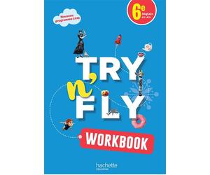 Try n' Fly 6e - Workbook Edition 2025 - Damien Policarpe - Hachette Education - broché - Scolaire / Universitaire