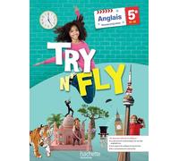 Try n' Fly Anglais 5e – Livre élève – Éd. 2026 – Hachette Pratique
