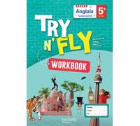 Try n' Fly Workbook Anglais 5e - Cahier élève Edition 2026 - Damien Policarpe - Hachette Education - broché - Scolaire / Universitaire