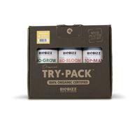 Try Pack Indoor - Kit d'engrais organiques Biobizz