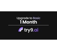 Try9 AI Upgrade to Basic 1 Month