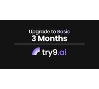 Try9 AI Upgrade to Basic 3 Months