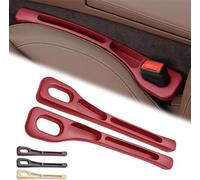 Tryagat 2 Pièces Rembourrage de Siège pour Opel Combo Life 2018-2024, Bouchon d'espace de Siège Anti-Chute Bande de Protection Accessoires Intérieur Auto,Red
