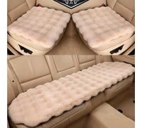 Tryagat 3Pcs Couvre Siege Auto pour Renault Clio 2021-2025 | Tissu polaire sherpa ultra épais offrant une assise douce et moelleuse pour un confort thermique exceptionnel lors des trajet