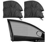 Tryagat 4 Pièces Moustiquaire de Fenêtre pour Citroen Jumpy II 2007-2011 2012-2015, Pare Soleil Respirant Écran Protection Haute Densité Filet Anti Insectes Accessoires