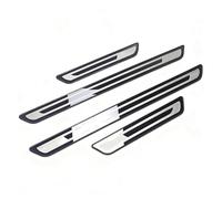 Tryagat 4 Pièces Protecteurs de Seuil pour Fiat Fastback 2022+ | Protection de Seuils de Porte de Voiture en Acier Inoxydable Plaques de Marchepieds