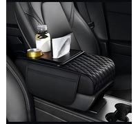 Tryagat Coussin Accoudoir pour MG HS MG3 MG5 MG6 MG7 ZS GS | Ce coussin rehausse la console centrale tout en offrant un plateau pratique avec porte mouchoirs et porte gobelet.