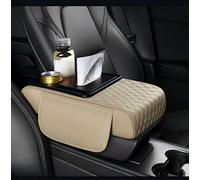 Tryagat Coussin Accoudoir pour MG7 MG Navigator TF ZS GS GT | Ce coussin rehausse la console centrale tout en offrant un plateau pratique avec porte mouchoirs et porte gobelet.