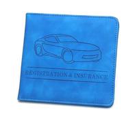 Tryagat Protège Permis de Conduire pour BMW XM G09 2022+ | Étui de Carte Grise Pochette Rangement en Cuir Protection Organisateur Documents Bord