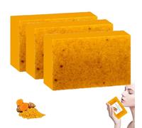 Trybloom Soap, Trybloom Turmeric Kojic Acid Soap, Brightening For Intimate Area, Pure Natural Gentle Deep Cleansing, Deeply To Reduce Dark Spots For All Skin Types (3)