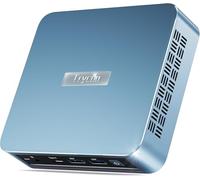 Trycoo Mini ordinateur de bureau 12th Alder Lake N100, 16 Go de RAM DDR4 512 Go PCIe3.0 SSD, WI6 Mini ordinateur de bureau avec Type-C, Ethernet LAN RJ45, triple écran 4K, WiFi5, BT4.2