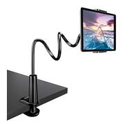 TRYONE Support Tablette avec col de Cygne de, Support Tablette Réglable - Support pour iPad iPhone Series/Tablettes Samsung/Mediapad/Kindle et Plus, 76 cm de Longueur Totale