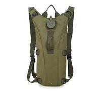 Tryway Sac à dos tactique de 3 L avec poche à eau Camel pour randonnée, camping en plein air, militaire - Sacs d’hydratation portables pour randonnée, poche à eau (vert armée)